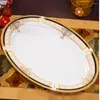 Пластины jingdezhen ceramic блюда рисовые миски суп -рамен и набор посуды