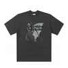 Broken Planet Market アルファベットフォームプリント半袖 Tシャツハイストリートカジュアル Tシャツ夏のファッションカジュアルブランドレター高品質デザイナー Tシャツ