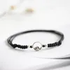 Bracelets porte-bonheur artistique Simple japonais et coréen Hipster serment d'amour Couple Bracelet ornement pour les femmes