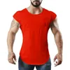 Débardeurs pour hommes Marque Fitness Vêtements pour hommes Gymnases d'été Débardeur Canotte Bodybuilding Chemise sans manches Solid Muscle Vest mâle atlet 230706