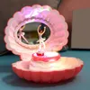 Novelty Items Shell shape ballet girl music box with Light classic retro melody gift for birthdays holidays wedding and parties decorative 230707