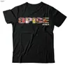 Męskie koszulki Spice Girls Tour bezpłatna dostawa w wielkiej brytanii Unisex czarna koszulka WSN104 męska koszulka modna koszulka bawełniana koszulka marki 230707