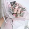 Packaging Paper Korean Flower Wrapping Mesh Paper Dot Floral Bouquet Gift Packaging Materials DIY Craft Net Paper Florist Supplies 50cm*10Y 230707