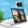 65W Max 60W 45w PD Caricabatterie USB C Adattatore di alimentazione Tipo C Caricabatterie per laptop Adattatore di alimentazione per MacBook ASUS ZenBook lenovo dell Xiaomi air HP Sony