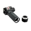 Tactical Quick Staccabile Vertical Fore Grip Fucile LED Torcia Caccia Pistola Luce con Laser Rosso Integrato