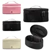 Luxury wholesale lulul Designer Shoulder cosmetic bags mens top handle Oval Access wash pouch clutch makeup hand bag Womens nylon Zipper cross body travel totes Bag