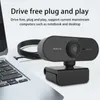 Camcorders Auto Focus Conference Camera Clop and Play HD Grass Online WebCam Portable 360 ​​Degree Computer Network