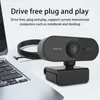 Videokameror Autofokus Konferens Kamera Plug And Play Hd-objektiv Online webbkamera Bärbar 360-graders roterbar datornätverk Universal