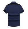 Camicie eleganti da uomo uomo 8XL 9XL camicie 10XL 7XL taglie forti più grandi 5XL 6XL manica corta abito estivo camicie a quadri casual blu navy 230706
