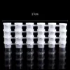 Painting Pens 1028 Strips 23510ml Empty Paint Strip Cup Pots Mini Clear Plastic Storage Container Art Craft Supplies 230706
