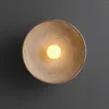 Wall Lamp Round Glass Shade Cover Lights Fixtures Sconces Lighting For Bathroom Decoration Kitchen Island Office