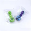 Smoking Pipes Water Pipe Bees Sile Travel Tobacco Spoon Cigarette Tubes Glass Bong Dry Herb Accessories Drop Delivery Home Garden Ho Dhlwo