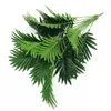 Decorative Flowers Large Artificial Plants Scattered Tail Palm Tree Plant Banana Leaves Home Garden Decoration Accessories Fake Bonsai