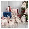 Décorations De Noël Arbre Suspendu Petit Sac En Tissu Calendrier De L'Avent Cadeau Aimé Par Les Enfants T2I51311 Drop Delivery Home Garden Fes Dhxa8