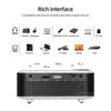 Projecteurs intelligents A2000 MINI Projecteur Home Cinéma Portable Theater 3D LED Vidéoprojecteur Laser Beamer pour 4K 1080P Via HD Port Smart TV BOX 230706