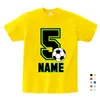 T-shirts Boys t shirt Girls Football Shirts Your Name Football European Cup Match Shirt football Season T-shirts-football Graphic T-shirt 230707