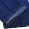 Hommes Jeans Taille 3045 Hommes D'affaires Classique Mâle Stretch Plus Baggy Droit Denim Pantalon Coton Bleu Travail 230706