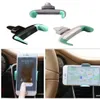 Support de voiture Air Vent Support rotatif à 360 degrés avec forte ventouse Grip pour téléphone portable Conduite plus sûre pour téléphone universel iP X 8 6 pouces