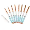 Nail Brushes Acrylic Brush Crimped 100% Kolinsky Sable Professional Or Beginner New Arrival Style Tool Size 2-16 Drop Delivery Healt Dhubr