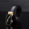 Promo ceintures ! Vente chaude marque design boucle automatique hommes ceinture en cuir hommes de luxe hommes ceinture alliage boucle meilleur cadeau Z230707