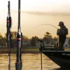 Рыбалка для лодок Kastking Max Steel Light Swinning Pisning Fishing с 24 -тонными кольцами углеродного волокна 1,80 м 1,98 м 2,13 м 2,4 м серебряный красный серый 230706