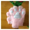 Diğer Festival Parti Malzemeleri Y hizmetçi kedi anne pençe eldivenleri cosplay aksesuarları kostüm peluş eldiven pençe glovessupplies 2167 dro dhoev