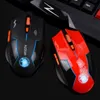 Mice AZZOR Charged Silent Wireless Mouse Mute Button Noiseless Optical Gaming 2400dpi Built in Battery For PC Laptop Computer 230706