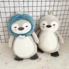 Animaux en peluche en peluche 35cm Crash Landing on You Pingouin en peluche Poupée Coréen TV Douche Mignon Kawaii Pingouin En Peluche Peluche Oreiller Enfants Jouets L230707