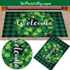 Dywany 40x60cm St. Patrick's Day wycieraczka do butów list powitalny Plaid maty podłogowe dywaniki antypoślizgowe wycieraczki na zewnątrz łazienka kuchnia