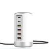 Chargeur rapide 65W Charge rapide Station de charge QC Chargeur multi-ports USB Type-C PD Station de charge rapide Plusieurs modèles d'appareils téléphoniques