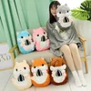 Stuffed Plush Animals 40cm Plush Hamster with Plush Blanket Stuffed Animals Mouse Toy Hand Warmer Pillow Hamster for Girlfriend Birthday Gift for Kids L230707