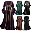 Casual Dresses Women's Dress Square Collar Patchwork Bandage Petite Maxi For Short Women Mother Of The Bride