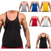 Canotte da uomo in cotone Canotte da bodybuilding da uomo O Collo Palestra Fitness Canotta Moda Maschile Camicia senza maniche Sport Allenamento Canotta Abbigliamento 230706