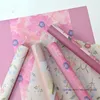 Packaging Paper Flower Wrapping Paper Wrapped Paper DIY Gift Packaging Floral Bouquet Packaging Rose Wrapping 230707