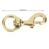 Dog Collars Swivel Trigger Hook Golden Yellow For Belt Pet Supplies Rope Collar Traction Tool