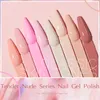 Vernis à Ongles UR SUCRE 7 ml Gel Vernis Gelée Rose Couleur Blanc Laiteux Semi Transparent Manucure Soak Off UV LED Coloré Vernis À Ongles Gel 230706