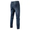De nieuwe jeansbroek voor lente/zomer heren casual micro elastische jeans broek