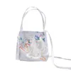 literature and art bag style one shoulder printed Bag Messenger fairy small fresh cloth square