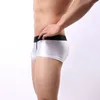 Slip Sexy Mince Hommes Sous-Vêtements Nylon Slip Respirant Taille Basse Personnalité Solide Couleur Hommes Poche Boxers