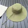 Sunhat Женская дизайнерская шляпа Bucket Hat роскошные широкие шляпы Brim.