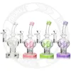 9 Zoll kleinere Glas-Shisha-Pfeifen-Recycler-Glas-Fab-Ei-Rauchwasserpfeifen