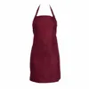 Kitchen Apron Adjustable Cooking Kitchen Apron For Woman Men Chef Waiter Shop Hairdresser Aprons Custom Gift R230707