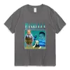 T-shirt da uomo Hasbulla Fighting Meme T Shirt Uomo Donna Mini Khabib Blogger T-Shirt Girocollo di alta qualità T-shirt oversize in puro cotone 230706