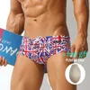 Herren Bademode Heißer Verkauf Bademode Männer Kurze Mit Front Pad Niedrige Taille Sexy Badeanzug Badehose Männer Schwimmen Shorts Sunga j230707