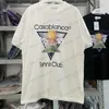 T-shirt da uomo Casablanca Sun Pattern T Shirt Uomo Donna T-shirt manica corta oversize Top Tees T230707