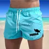 Men's Swimwear 2023 Hot Sale Summer Mens Beach Shorts High Quality Seaside Casual Fashion Short Pants Quickdry Solid Color Swimming Surf Trunks J230707