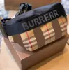 Designer de luxe Shouder Bags Vintage Check Nylon Chest Belt Bum Bag Fanny Pack Sonny Vintage Bumbag Tote Wallet Waist Classic Stripe Men's Women's Handbag Crossbody