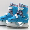 Patins à glace Bottes bleues pour enfants Chine Chaussures professionnelles à vendre 230706