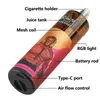 Randm Tornado Puff 10000 Disposable Vape Pen Pod Device Puff 10k Reccharteable Cigarette en option