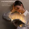 Bordslampor LED Ögonskydd Bok Nattljus Justerbar Mini Clip-On Study Skrivbordslampa Uppladdningsbar Flexibel för resor i sovrummet